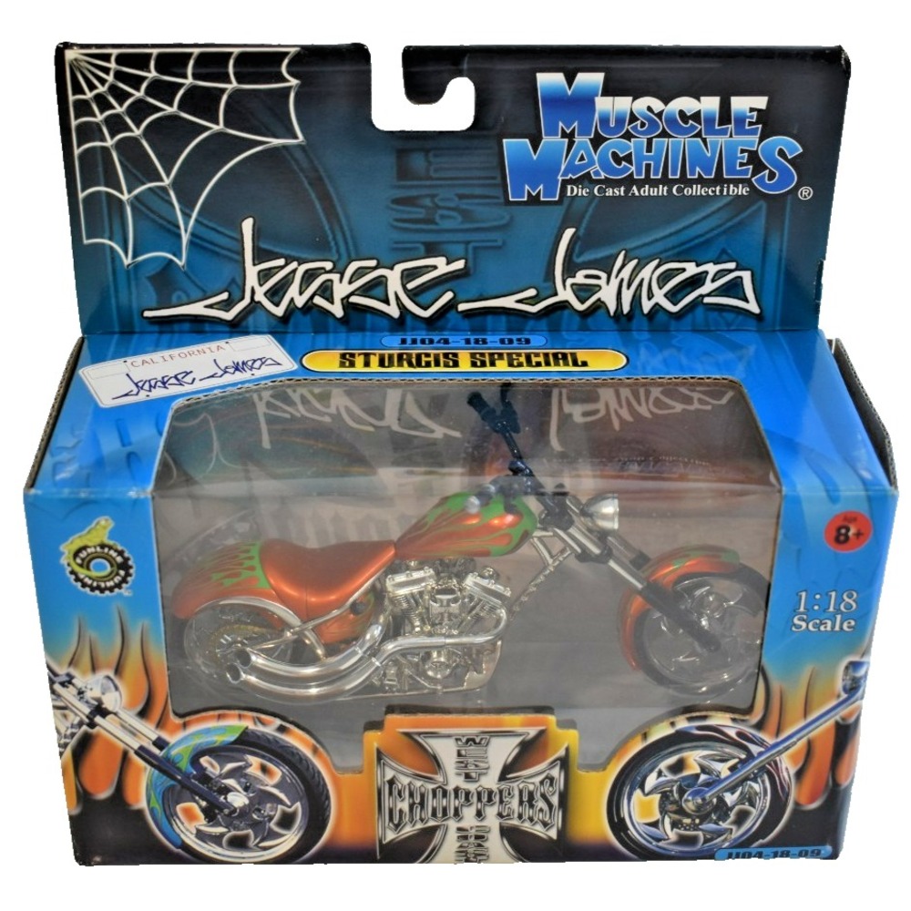 Jesse James West Coast Choppers Sturgis Special 1:18 Scale Diecast JJ04-18-09